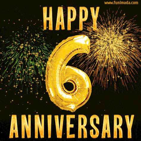 Happy 6th month anniversary gif. Things To Know About Happy 6th month anniversary gif. 